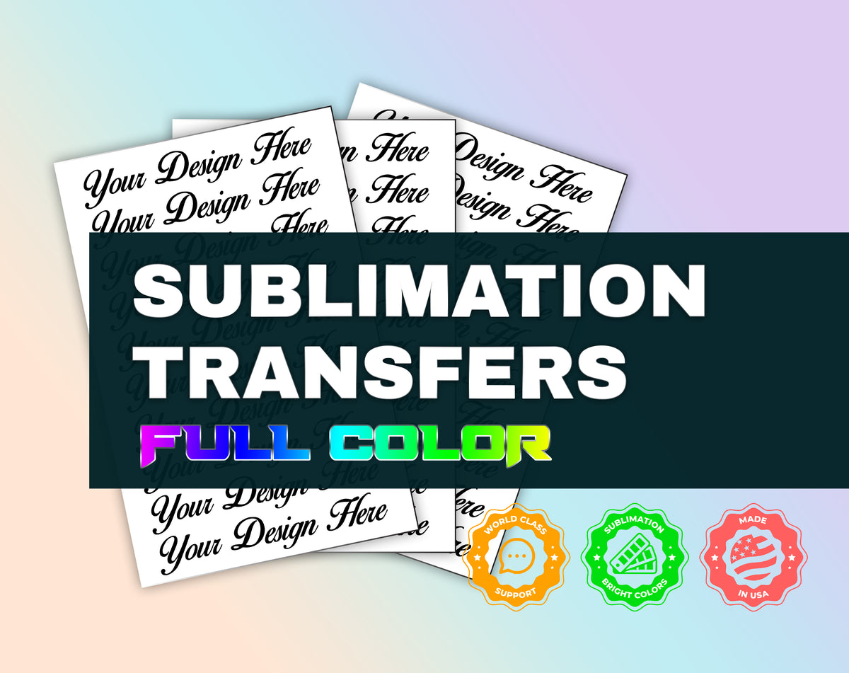 Sublimation Printed Sheets