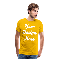 Men's Premium T-Shirt - sun yellow