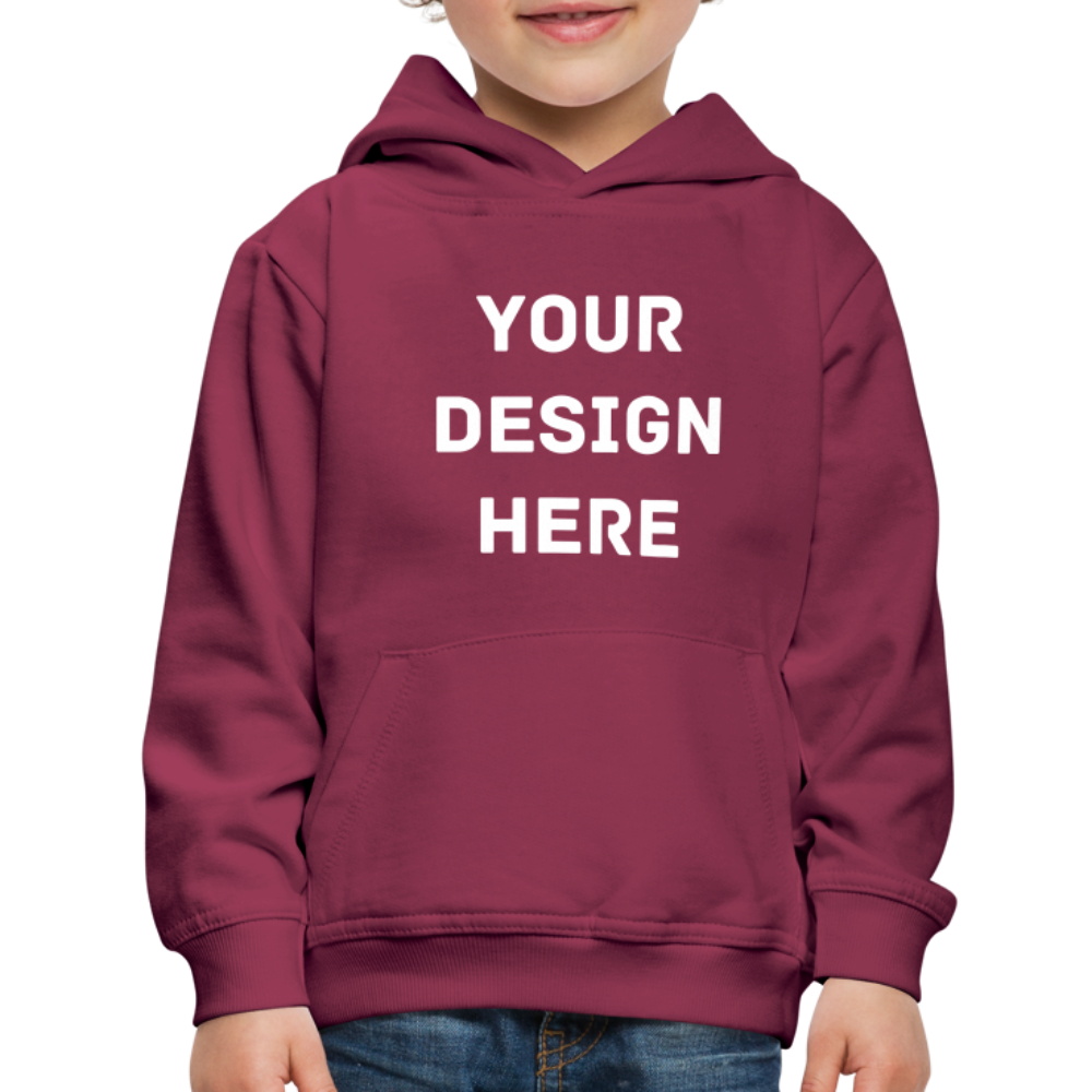 Kids‘ Premium Hoodie - burgundy