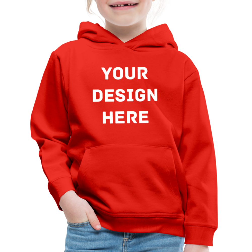 Kids‘ Premium Hoodie - red