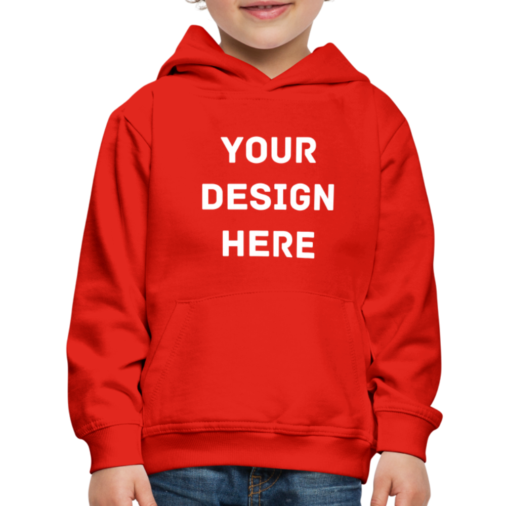 Kids‘ Premium Hoodie - red