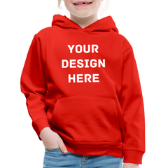 Kids‘ Premium Hoodie - red