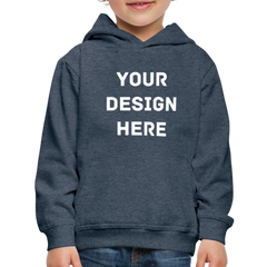 Kids‘ Premium Hoodie - heather denim