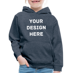 Kids‘ Premium Hoodie - heather denim