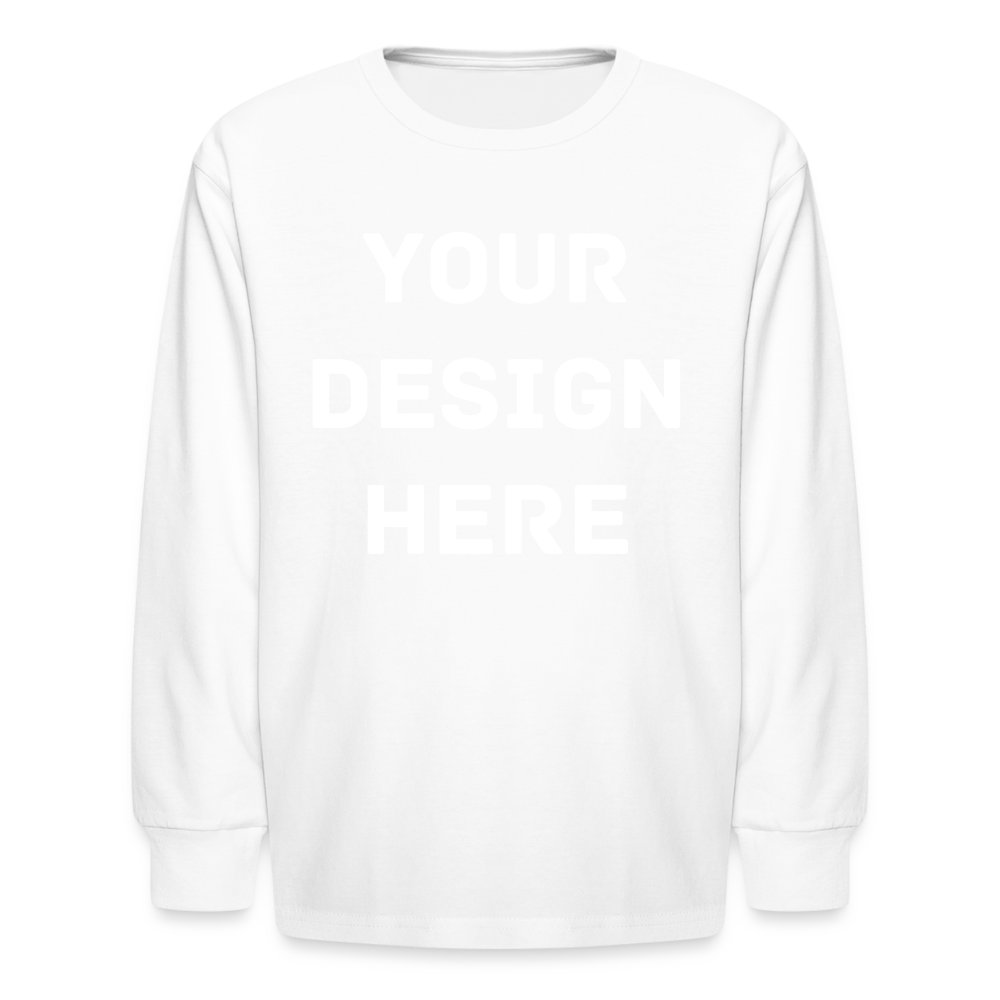 Kids' Long Sleeve T-Shirt - white