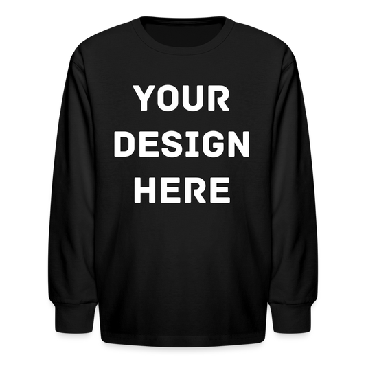 Kids' Long Sleeve T-Shirt - black