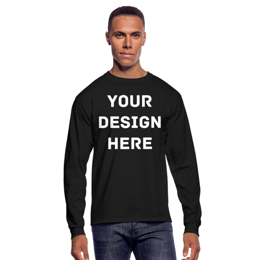 Men's Long Sleeve T-Shirt - black