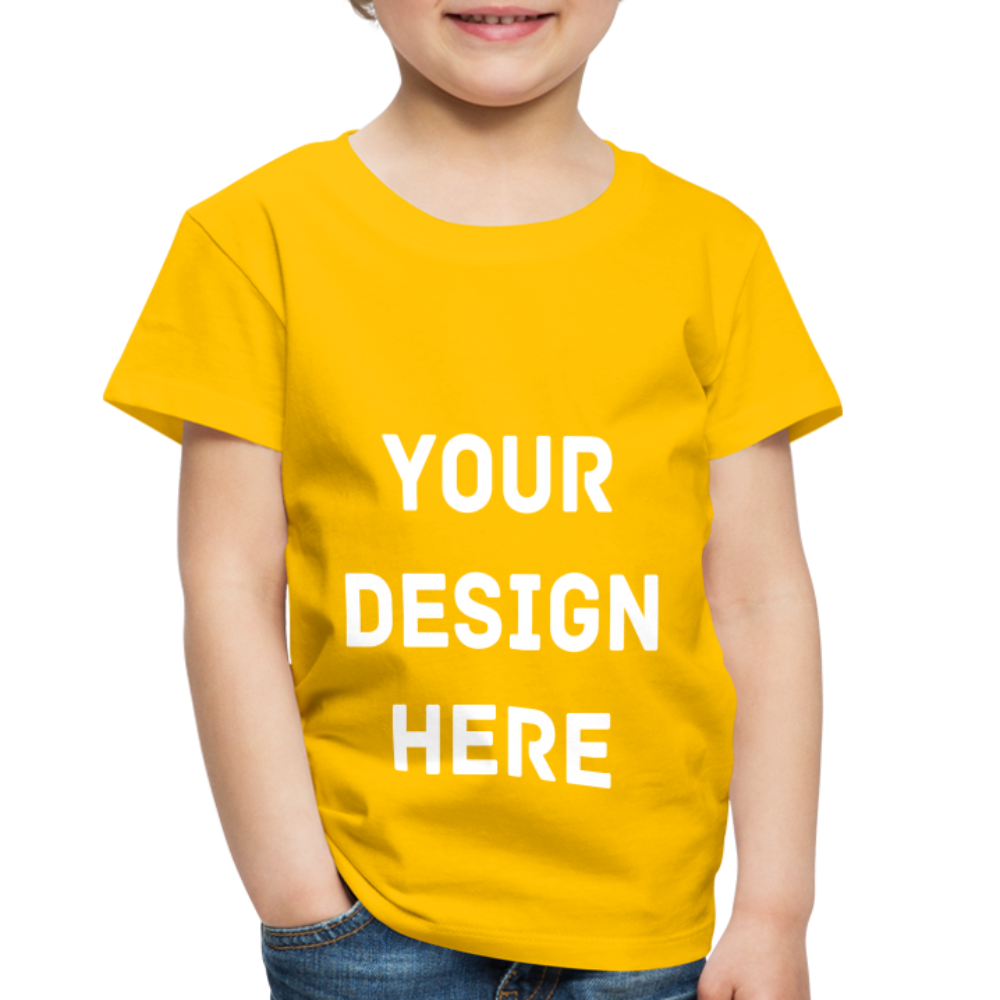 Toddler Premium T-Shirt - sun yellow