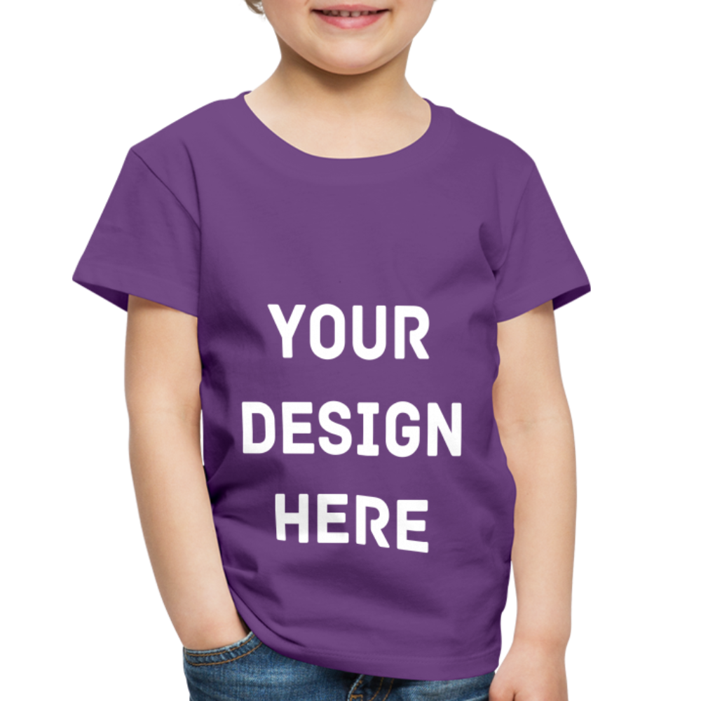 Toddler Premium T-Shirt - purple