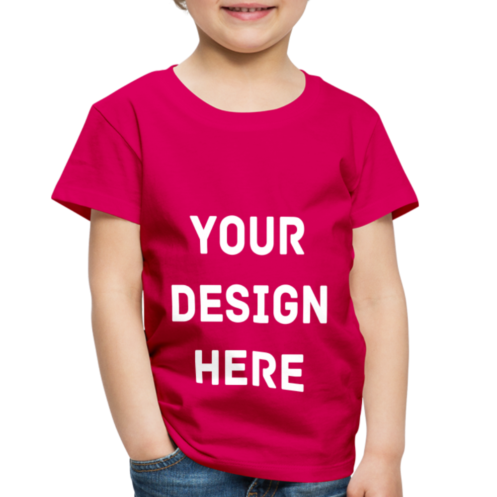 Toddler Premium T-Shirt - dark pink