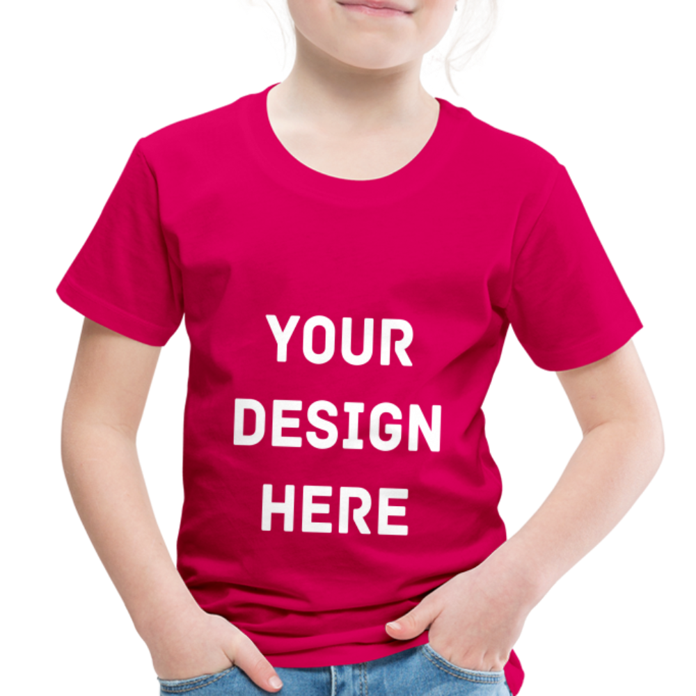 Toddler Premium T-Shirt - dark pink