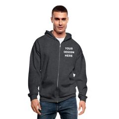 Gildan Heavy Blend Adult Zip Hoodie - deep heather