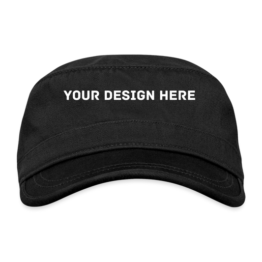 Organic Cadet Cap - black