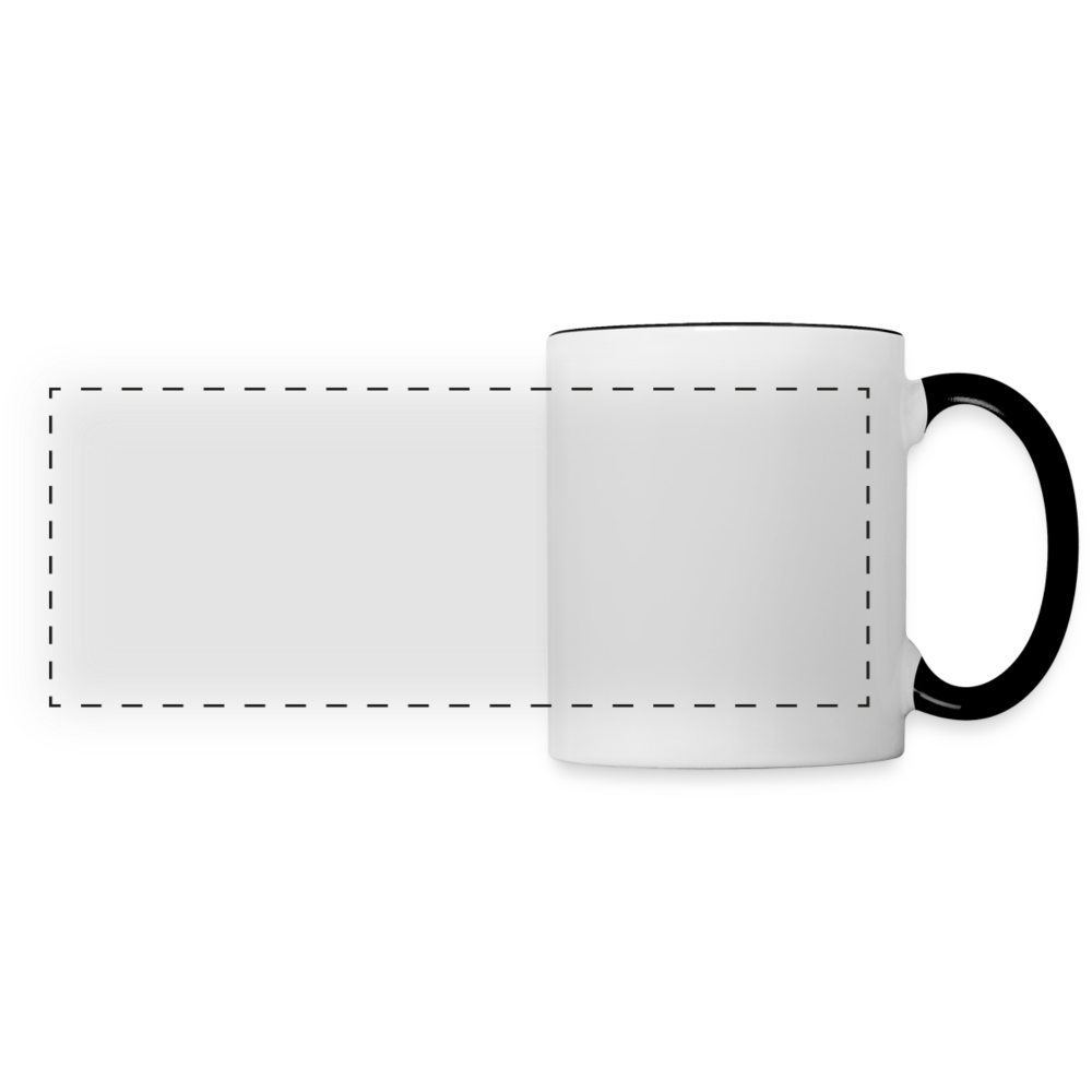 Panoramic Mug - white/black